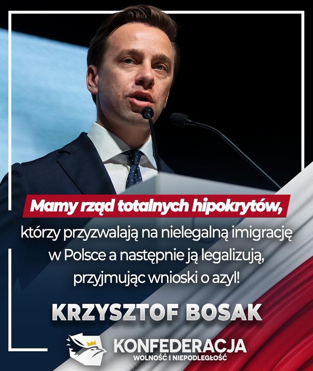 Prezes Ruchu Narodowego <a href="/krzysztofbosak/">Krzysztof Bosak 🇵🇱</a> w punkt!