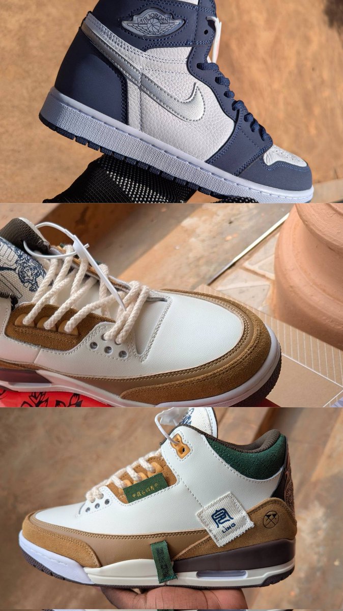 Toxicgenius_1st's tweet image. Are you looking for sneakers? Don't worry, he's got you😝
Order your sneakers from @Clemjay265 , He never disappoints🔥.Rock quality sneakers with Clem Jay💪🏾