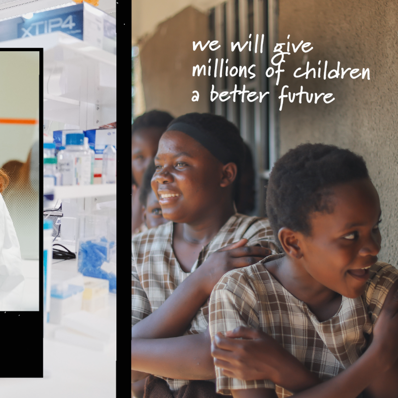 FCDOGovUK's tweet photo. 📢 The UK is proud to pledge new support to @Gavi – helping protect millions of children from deadly diseases.

Our Minister for Development @JennyChapman visited @GSK this week, where British scientists are developing vaccines used by Gavi around the world 💉🌍