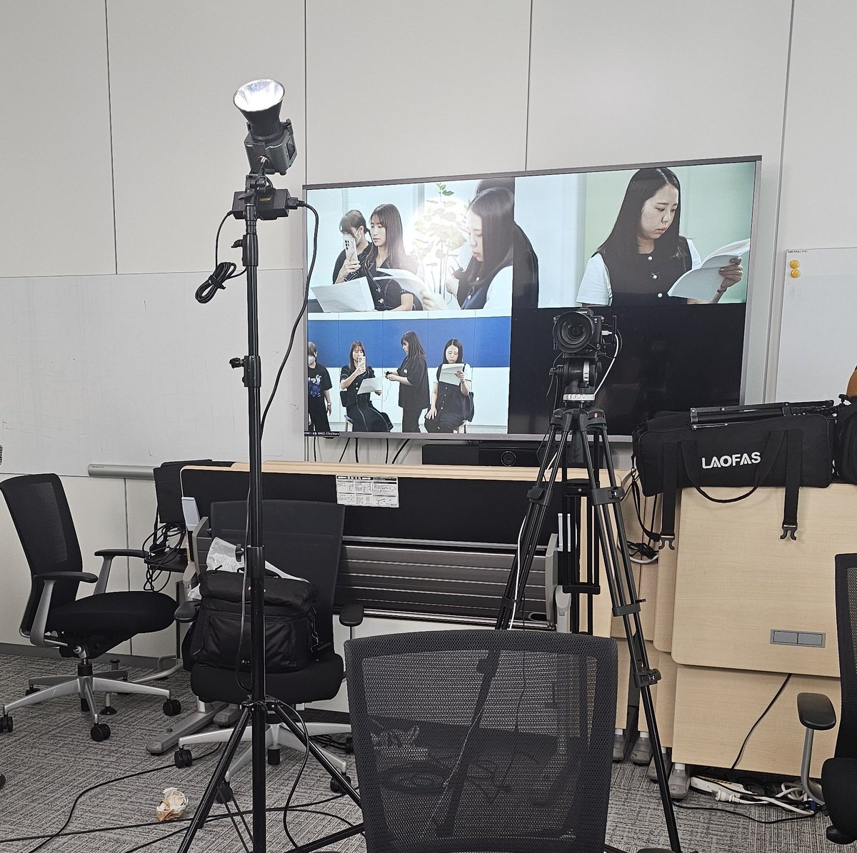 本日は丸1日のyoutube撮影でした⚡✨
太陽光発電所のパワコン10年問題☀についてです！！✨
オムロンさんのPOWER