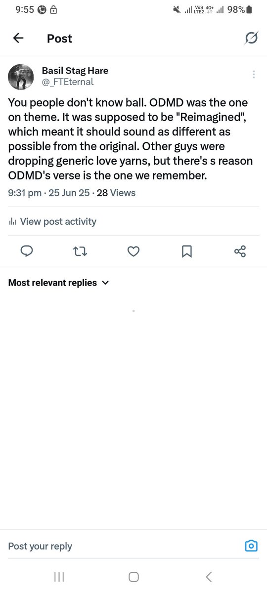 Precisely what I mentioned yesterday.