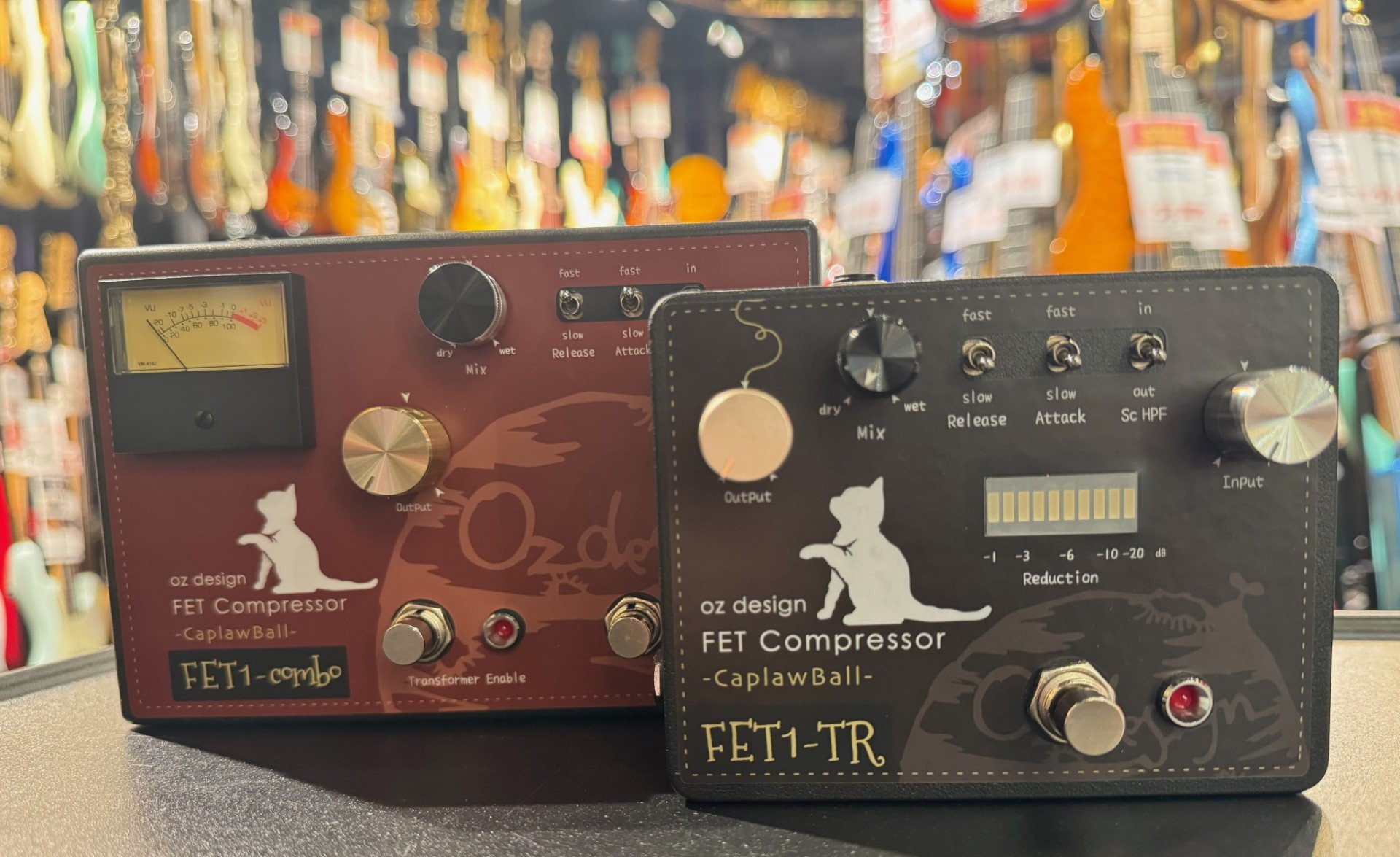 oz design FET Compressor FET1-TR ベースエフェクター