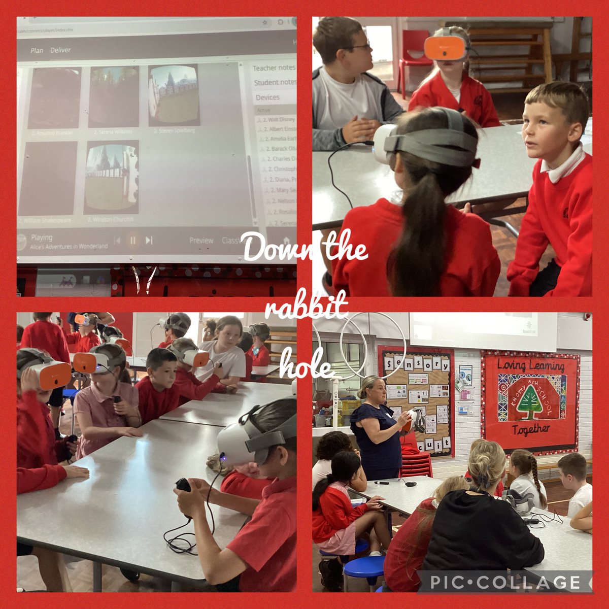 Year 3 are going down a virtual 🐰 hole this morning with <a href="/Spark2/">Spark</a> watch out for the Cheshire Cat!
#housesWeek