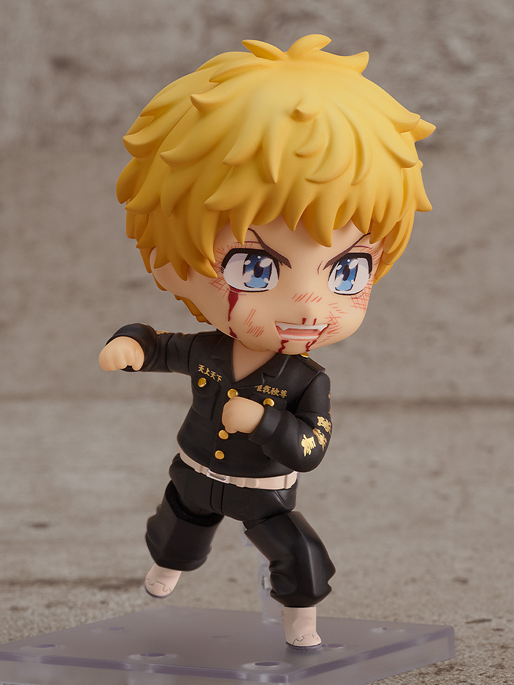 “I’m not the crybaby I used to be.”

Series protagonist Takemichi Hanagaki finally makes his Nendoroid debut! This figure commemorates the fifth anniversary of the "Tokyo Revengers" anime, the tenth anniversary of ORANGE ROUGE, and Takemichi's own birthday.

Don’t miss your