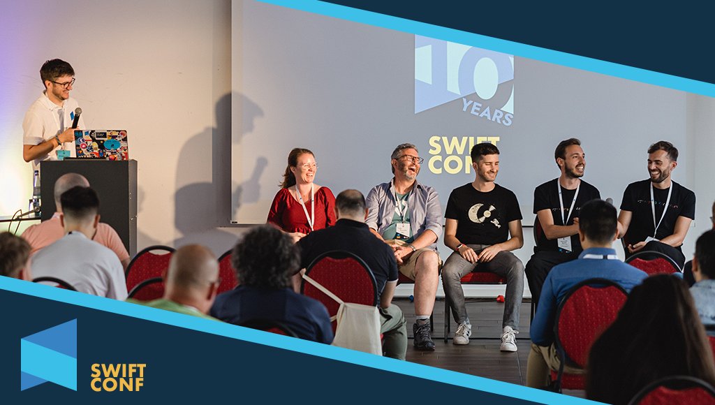 SwiftConf's tweet image. Dear SwiftConf community, 
after 10 amazing years, our event is taking a creative break. There will be no edition in 2025 – but we’ll be back in 2026 with fresh energy and bold new ideas. Thank you for your ongoing support and inspiration. See you soon! 💛

#10Years #NewChapter…