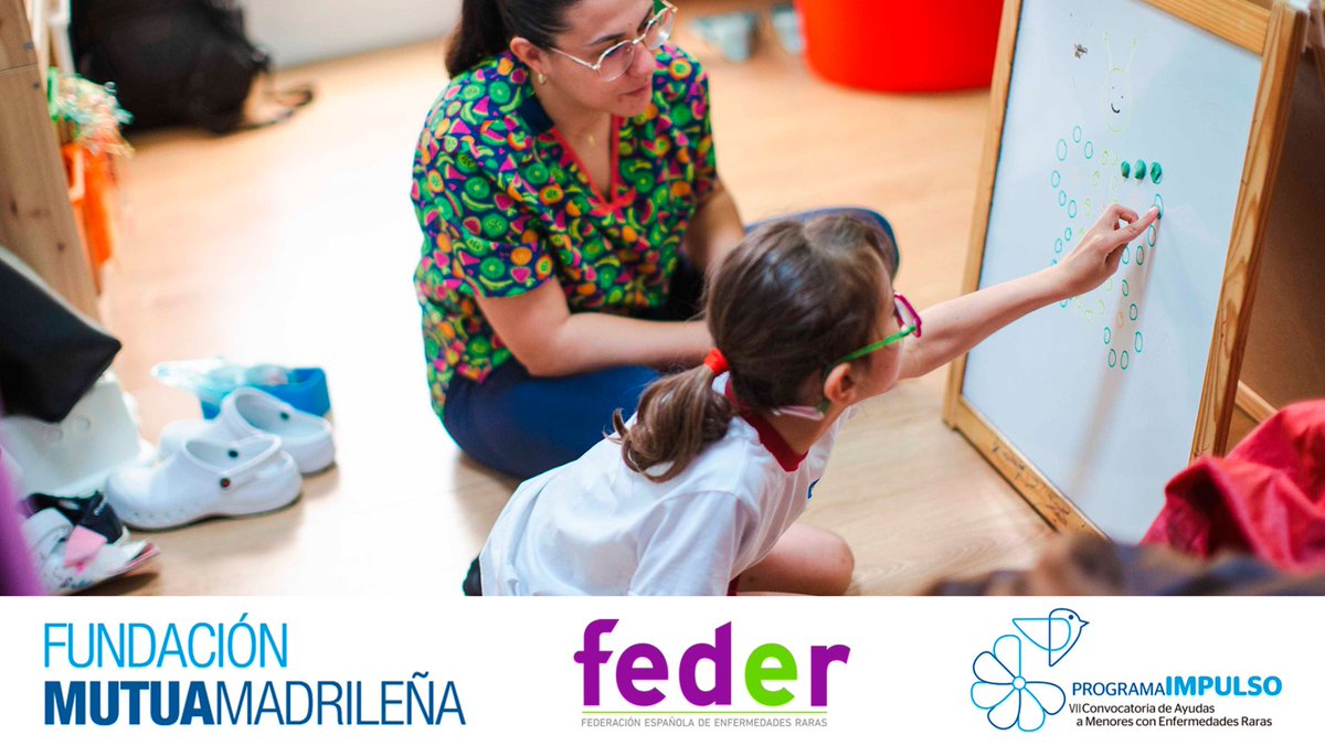 FEDER | Enfermedades Raras (@feder_ong) on Twitter photo 🟣Por séptimo año, junto a <a href="/fundacionmutua/">FundaciónMutuaMad</a> facilitamos terapias rehabilitadoras y material de apoyo a 1.500 personas con ER o sin diagnóstico
🧒El #ProgramaIMPULSO apoyará a menores y adultos a través de 79 proyectos liderados por nuestras asociaciones
🔗enfermedades-raras.org/actualidad/not… 🟣Por séptimo año, junto a <a href="/fundacionmutua/">FundaciónMutuaMad</a> facilitamos terapias rehabilitadoras y material de apoyo a 1.500 personas con ER o sin diagnóstico
🧒El #ProgramaIMPULSO apoyará a menores y adultos a través de 79 proyectos liderados por nuestras asociaciones
🔗enfermedades-raras.org/actualidad/not…