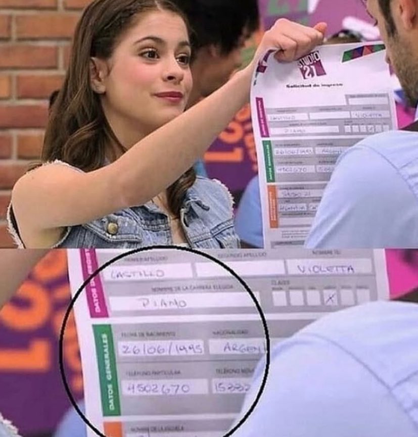 FELIZ CUMPLEAÑOS VIOLETTA CASTILLO💜 cumplió 30 años