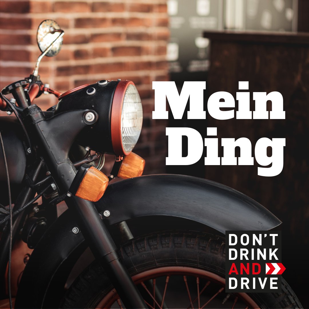 Mach Dein Ding, solange Du auf dem #Bike nüchtern bleibst. #ddad