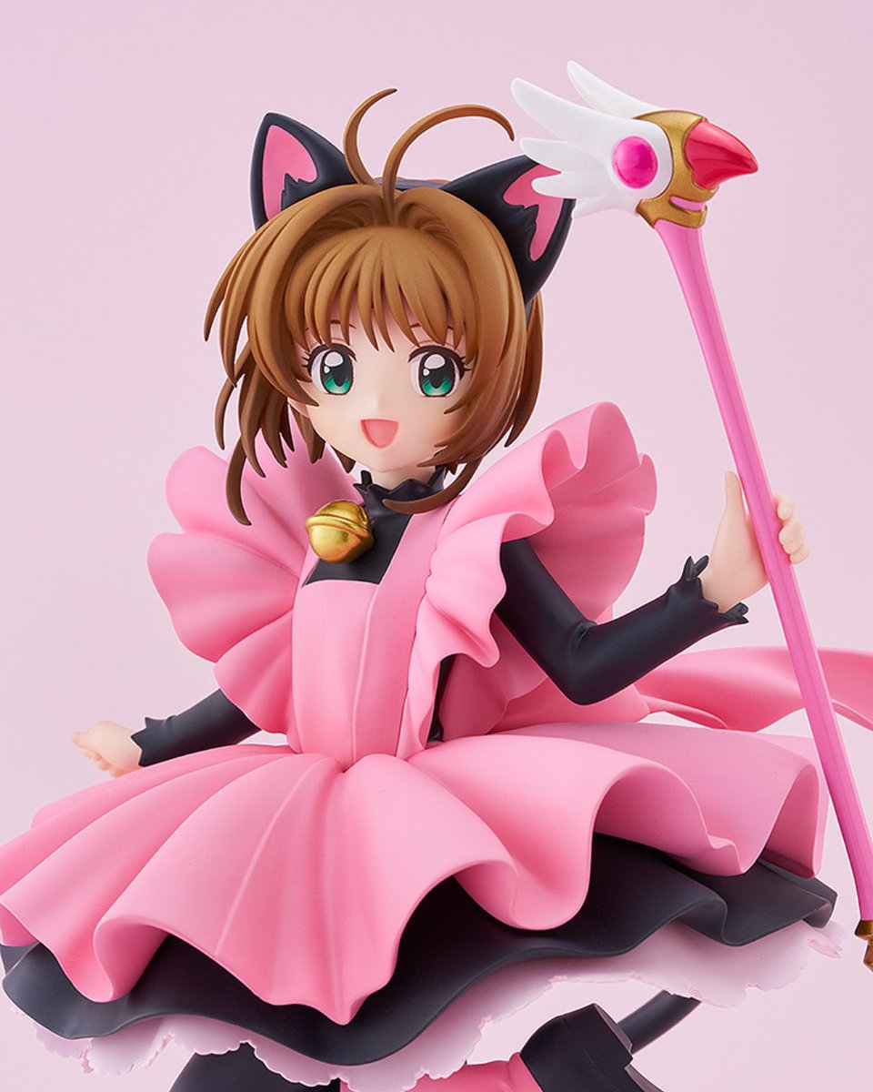 “Everything will surely be all right.”

POP UP PARADE presents Sakura Kinomoto: Black Cat Costume Ver. L Size from Cardcaptor Sakura.

Don’t miss your chance to add this pure-hearted magical girl of courage and kindness to your collection!
Pre-orders available now: