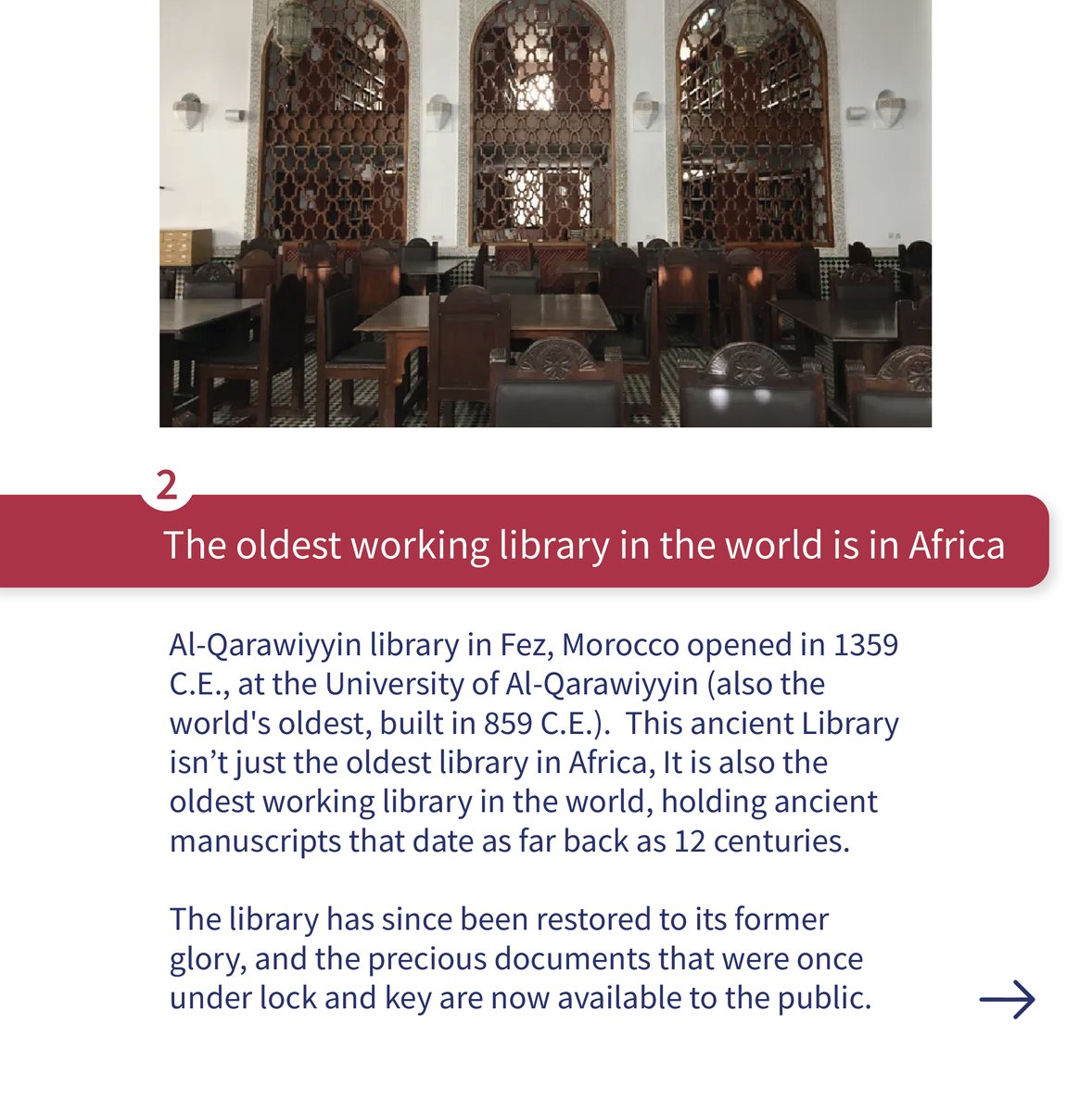 wwis4's tweet image. Libraries are more than just buildings filled with books - they’re full of surprises too! 📚✨
Here are 3 interesting facts that will change the way you see libraries.
Got a fun library fact of your own? Share it in the comments! 

#LibraryFacts  #LibrariesMatter #ResearchSupport