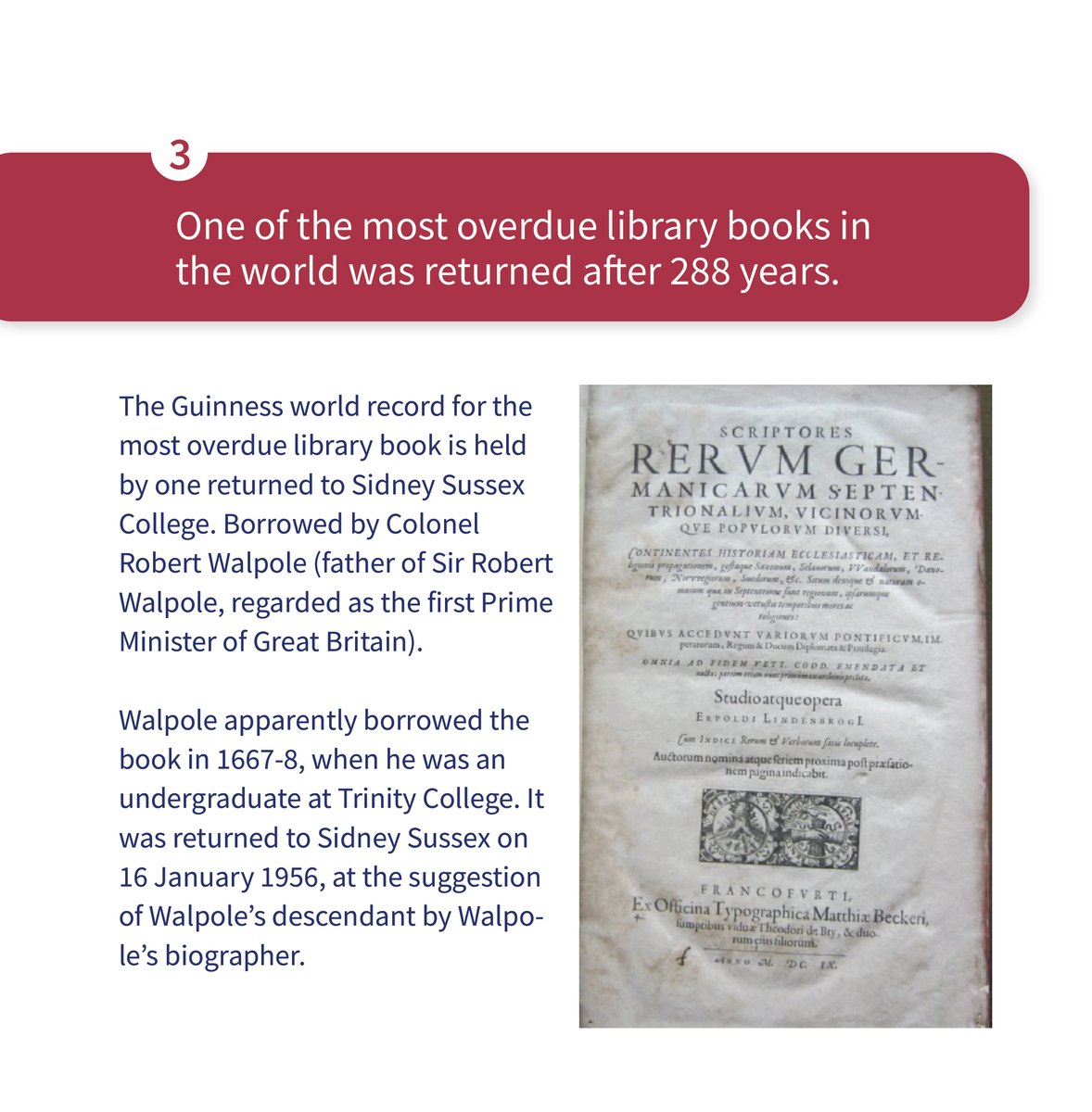 wwis4's tweet image. Libraries are more than just buildings filled with books - they’re full of surprises too! 📚✨
Here are 3 interesting facts that will change the way you see libraries.
Got a fun library fact of your own? Share it in the comments! 

#LibraryFacts  #LibrariesMatter #ResearchSupport