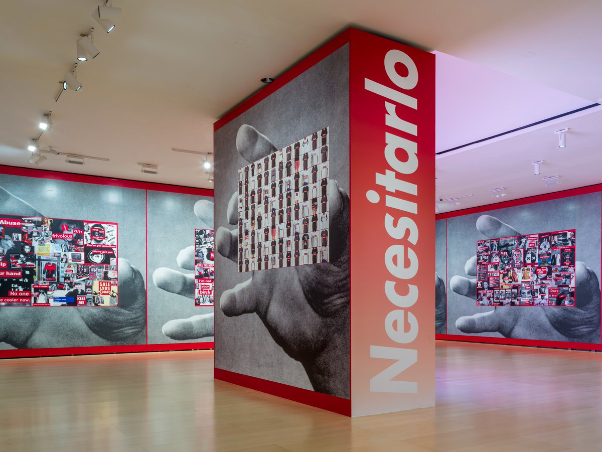 An exhibition that challenges the viewer 🤔

In her work, artist Barbara Kruger explores images, language and power in a radical way.

👉🏻 ‘Barbara Kruger. Another Day. Another Night’ at the Museum through 9 November
Sponsored by <a href="/OccidentSeguros/">Occident</a>

#BarbaraKrugerGuggenheimBilbao