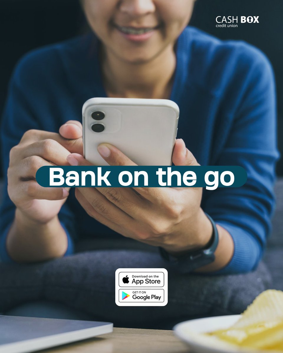 With the Cash Box app, everything you need is at your fingertips. 📲

Check balances, apply for a loan, request a withdrawal, or send us a message - all from your phone!

No queues. No hold time. ✅

If you haven't downloaded it… what are you waiting for?
cashbox.org.uk/loans/