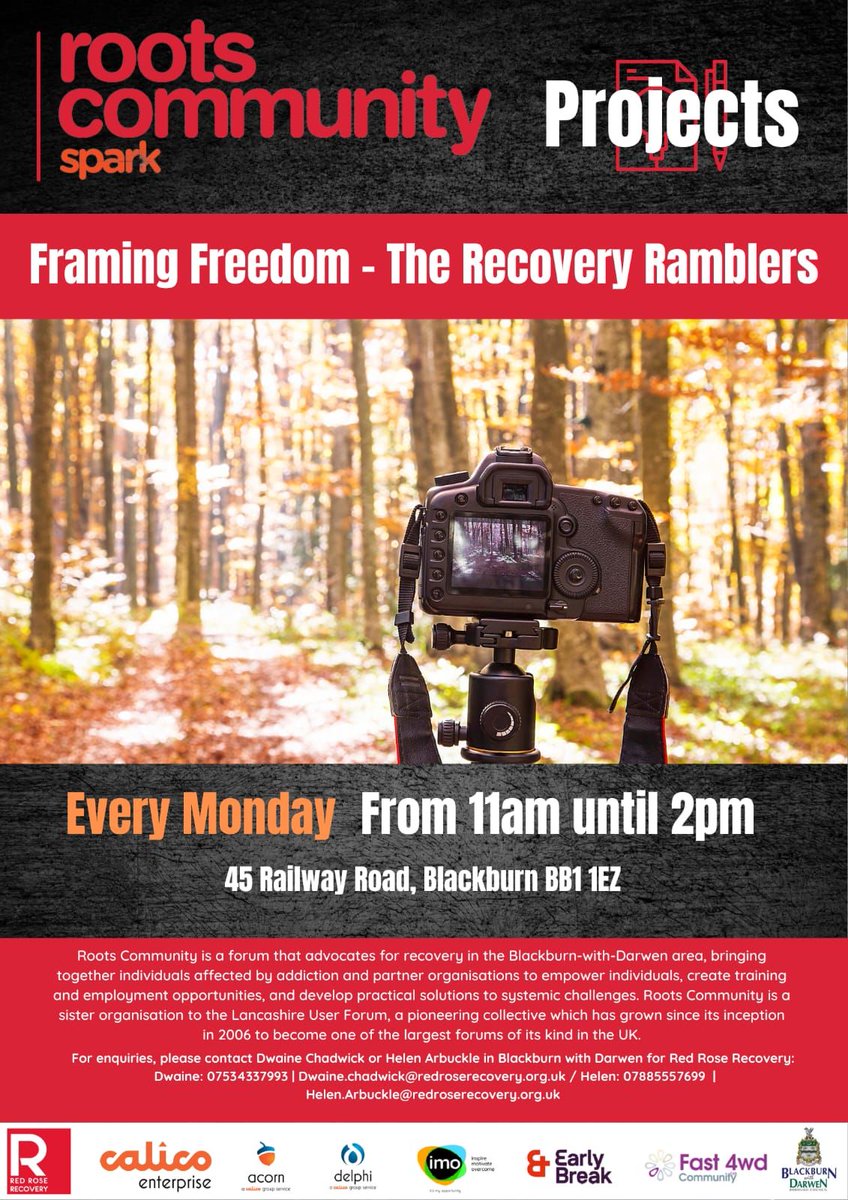 RRR_LUF's tweet image. Framing Freedom 📸🌿
A refreshing mix of nature, photography &amp;amp; connection. The group took a mindful walk, capturing powerful images of growth &amp;amp; recovery.

Relaxed vibes, great chats—can’t wait for next Monday!

#FramingFreedom #NatureAndRecovery #CreativeConnection