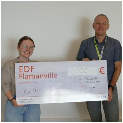 EDFFlamanville's tweet image. La centrale #subventionne 3 nouvelles associations ! David Le Hir, directeur d’unité de Flamanville, a accueilli les #associations Donjon & Co 🎭, Echecs Cherbourg en Cotentin ♟️ et Epi Etu 🥖 pour une première rencontre et pour échanger autour de leurs projets.🤩@CotentinUnique