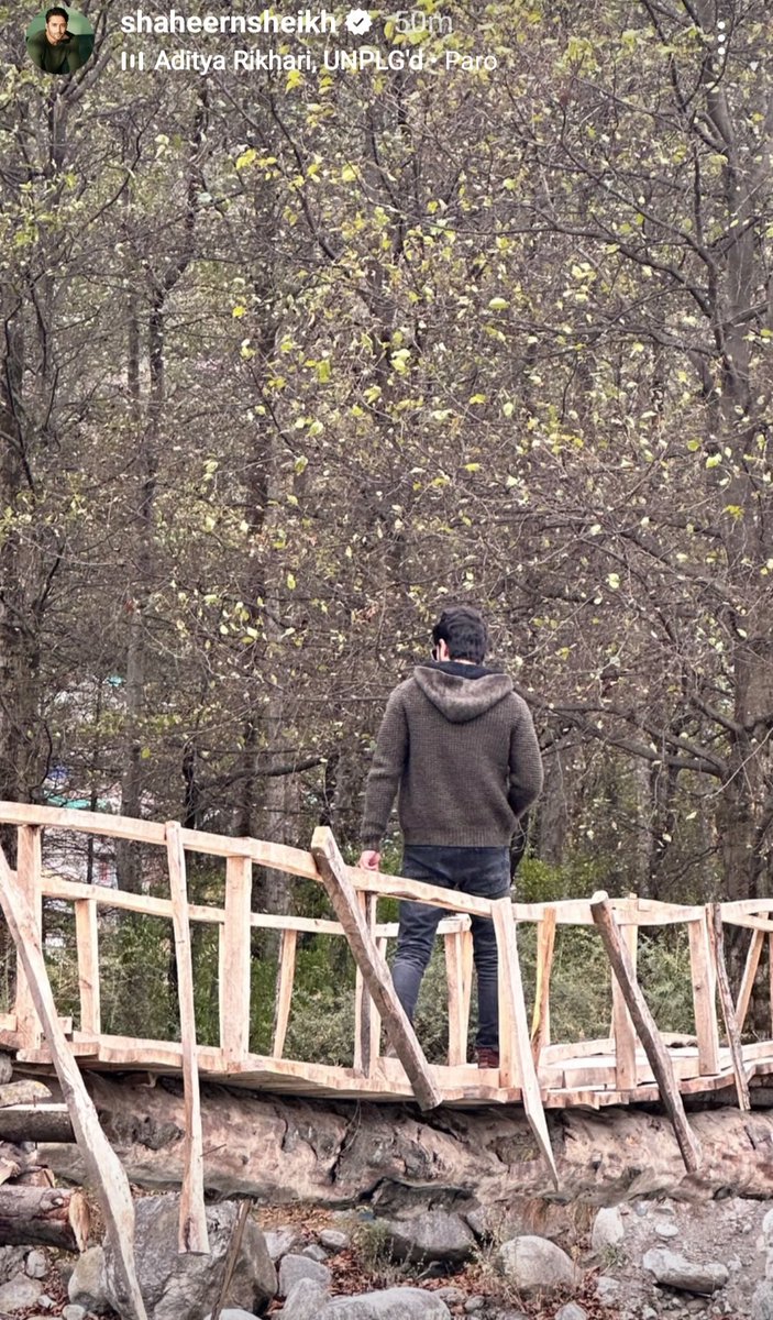 seems something new coming to us 😍😍
Ig story of <a href="/Shaheer_S/">Shaheer Sheikh</a>  

#ShaheerSheikh #Birdies