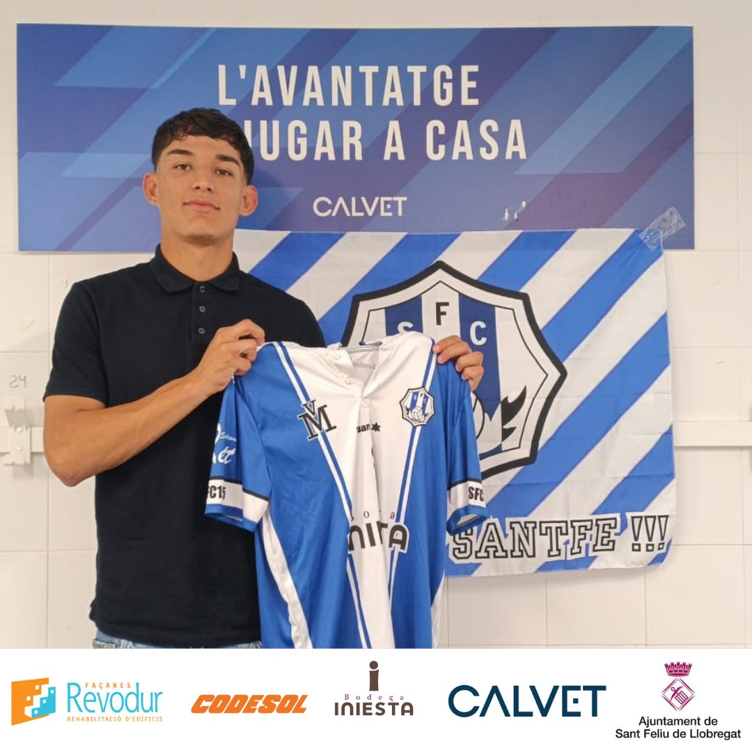 ⬜🟦ＦＩＴＸＡＴＧＥ🟦⬜

👉 CAMILO 👈

📝 Centrecampista que es mou per les dues bandes i on la seva feina estajonavista és la seva major credencial. Som-hiiii Camilo!

↩️ Procedeix del CE L'Hospitalet Juvenil.

#SempreSantfe♾️