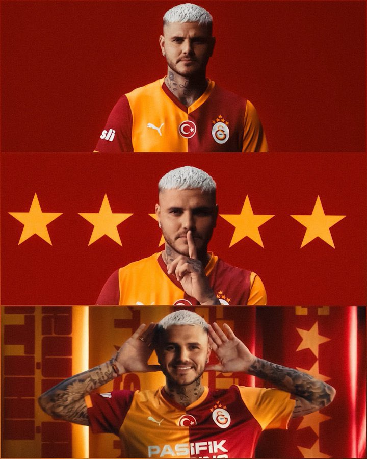 🔥 Mauro Icardi, karizmanın öz evladı formayı giyince formanın güzelliği ortaya çıkmış oldu. İyi ki Galatasaray’dasın!