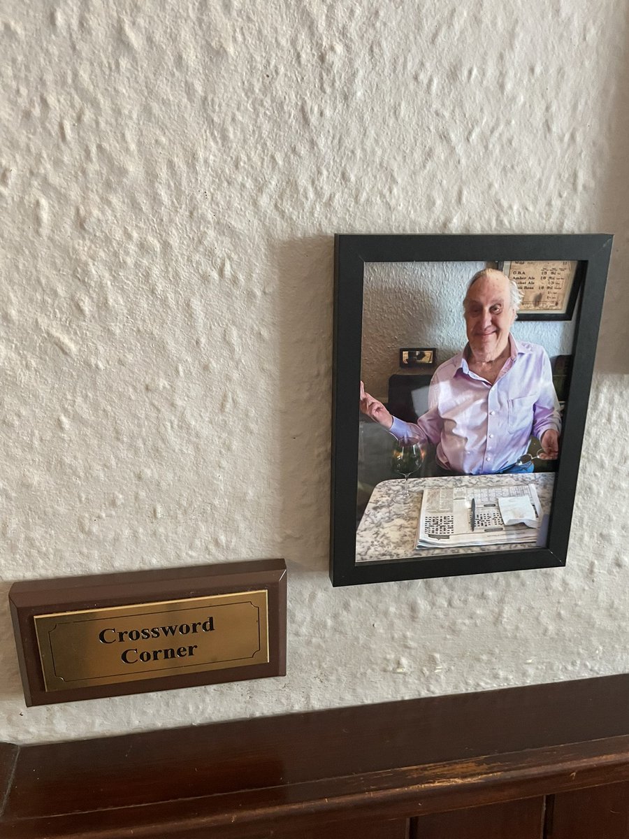 ChilternKills's tweet image. We said goodbye to our patron Frederick Forsyth yesterday. @TonyKent_Writes & @PaulWaters99 will miss him. His usual place was set for him one last time at the @JollyCricketers, now with his portrait at Crossword Corner.
We’ll remember him on Oct 4th. @ChilternKills lineup soon.