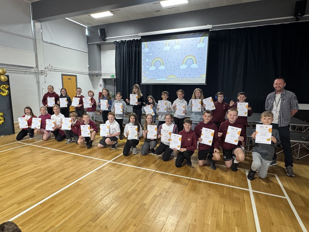 Our P6 year group achieved success in Bikeability this session. A massive well done to them all and thanks go to Miss Herron and Mr McLeod for leading Bikeability this year.