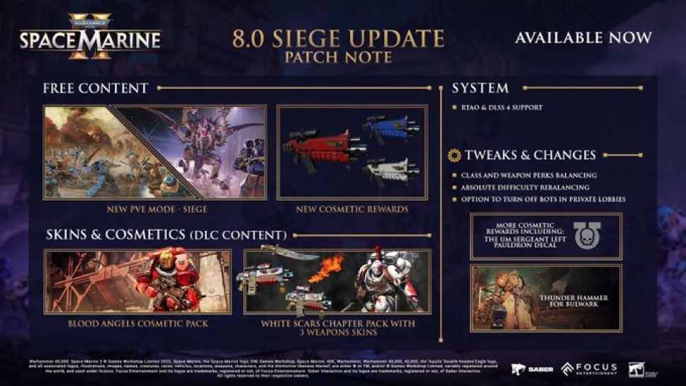 Space Marine 2 tweet media
