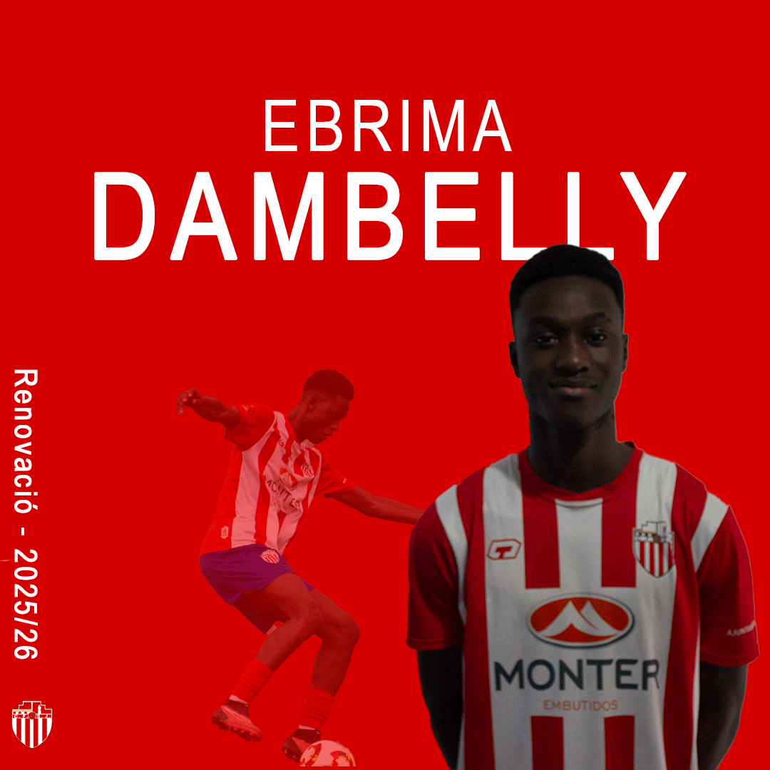 RENOVACIÓ

El davanter Ebrima Dambelly confirma la seva renovació amb el Club Futbol Sant Jaume Olot B

🗣️ Contents d'anunciar-vos que un dels nostres millors davanters continua a l'equip! 

🤝Ebrima, gràcies per la confiança!