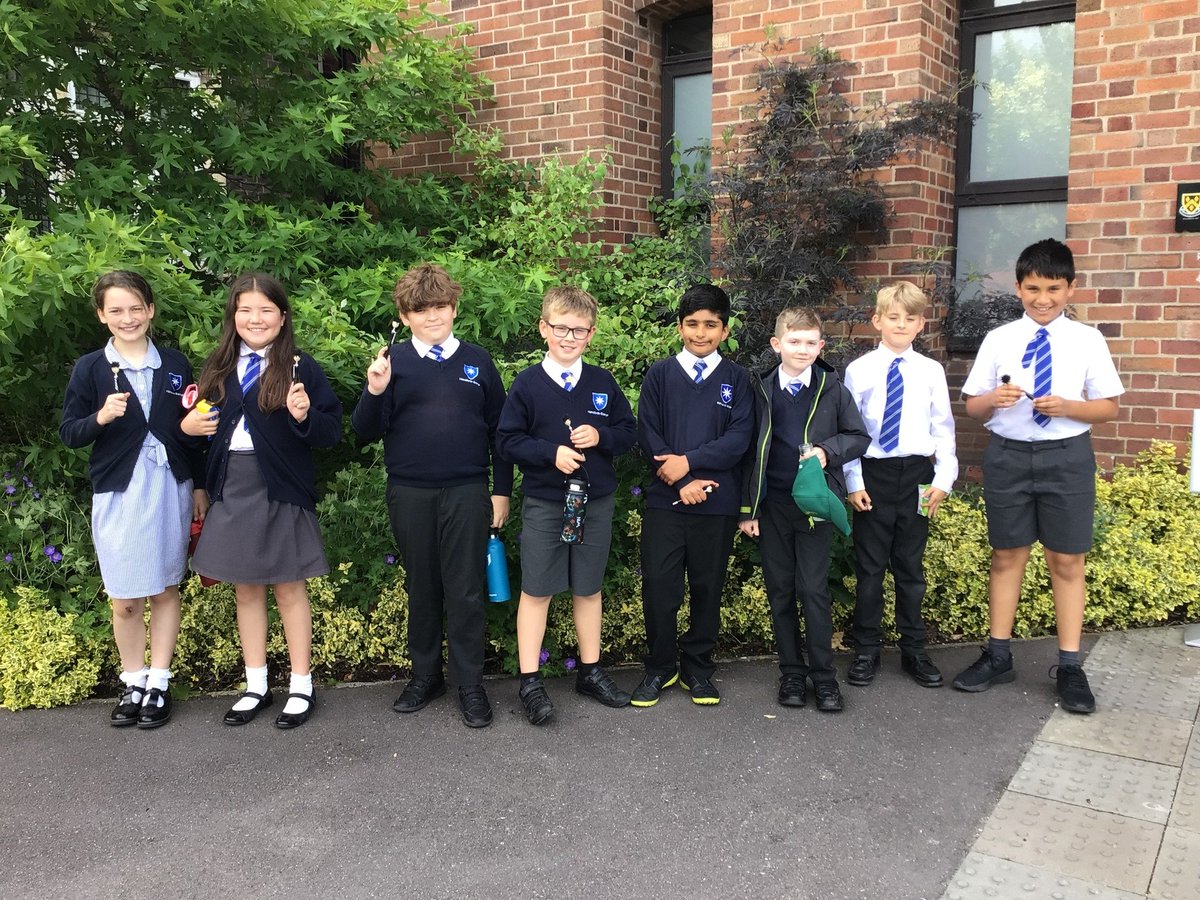 On Monday, some of our children from Y5 took part in the Stockport Grammar School Maths Competition against 12 other schools! They did fantastically well and enjoyed the challenge. 🌟