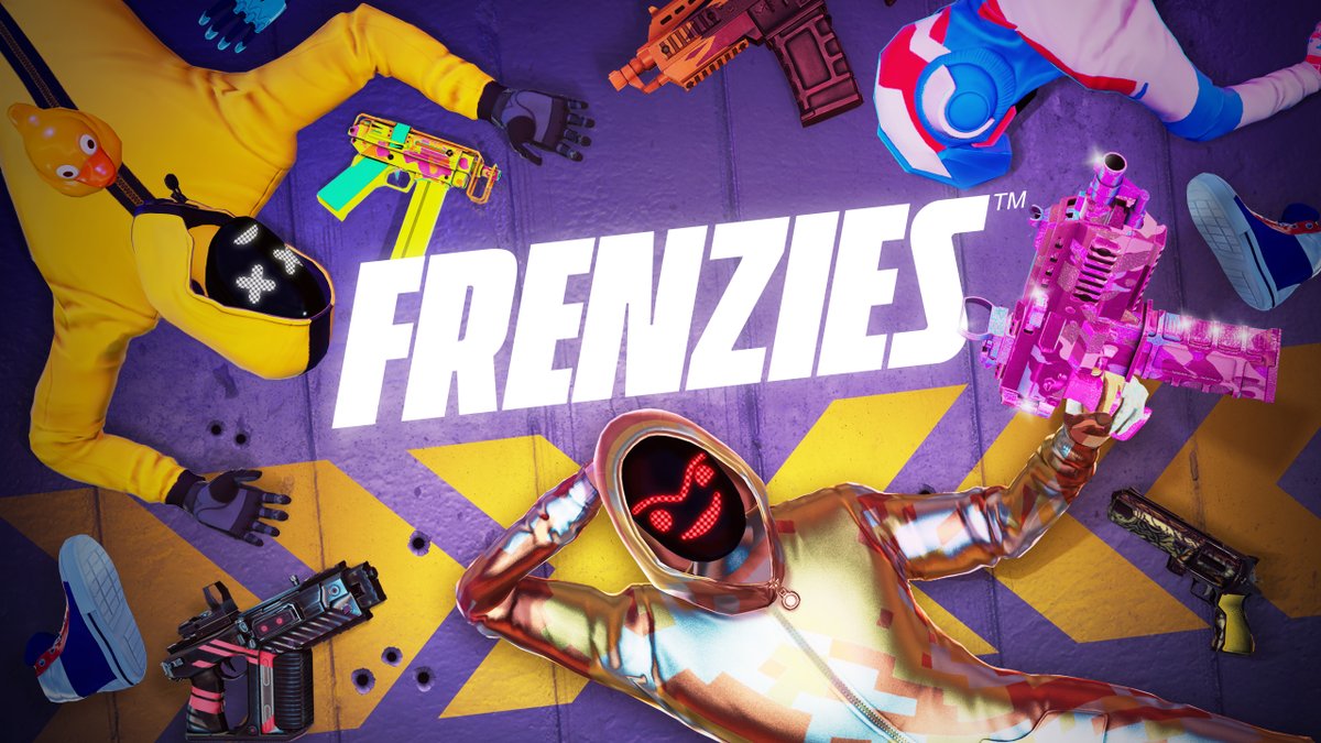 FRENZIES has a HUGE update out today 🥳 If you've never played before now's the time to catch up on all the recent updates! discord.gg/frenziesvr

Exp and rewards progression added 💪
In-game store added 🥳
New modes and cosmetics 🤩
Chaos levels: maximum 🔥