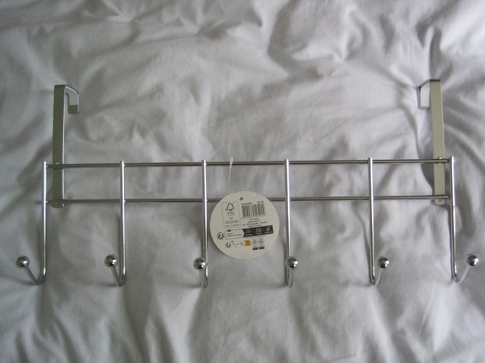 014 - metal door coat hanger with 6 hooks link.2dehands.be/m2282953960?ut… via <a href="/2dehandsBE/">2dehands</a>