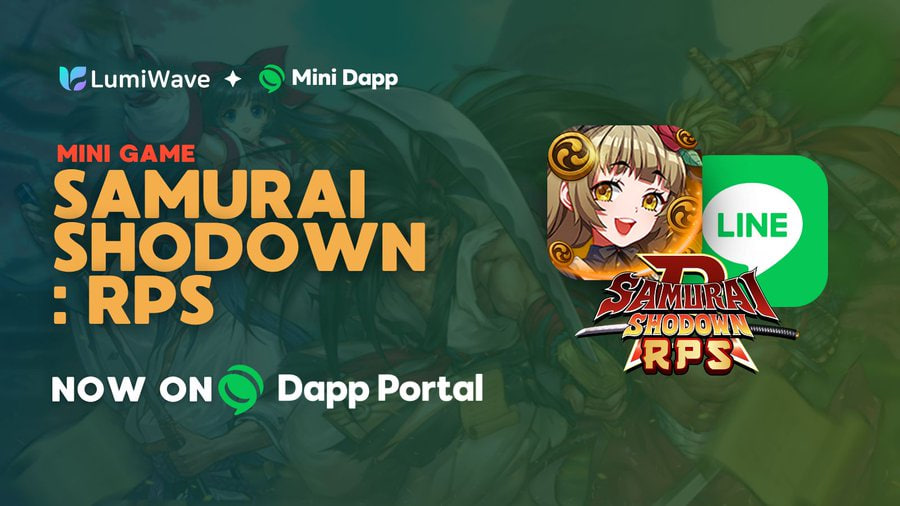 Samurai Shodown RPS — trò chơi nhỏ của Samurai Shodown R đã ra mắt vào ngày 24 tháng 6 năm 2025!

Khi tham gia chơi Samurai Shodown RPS thì sẽ có cơ hội giành chiến thắng và nhận giải thưởng khi đạt x243 win!

🔗Link tham gia: liff.line.me/2006887746-jAd…

🔗 Link bán