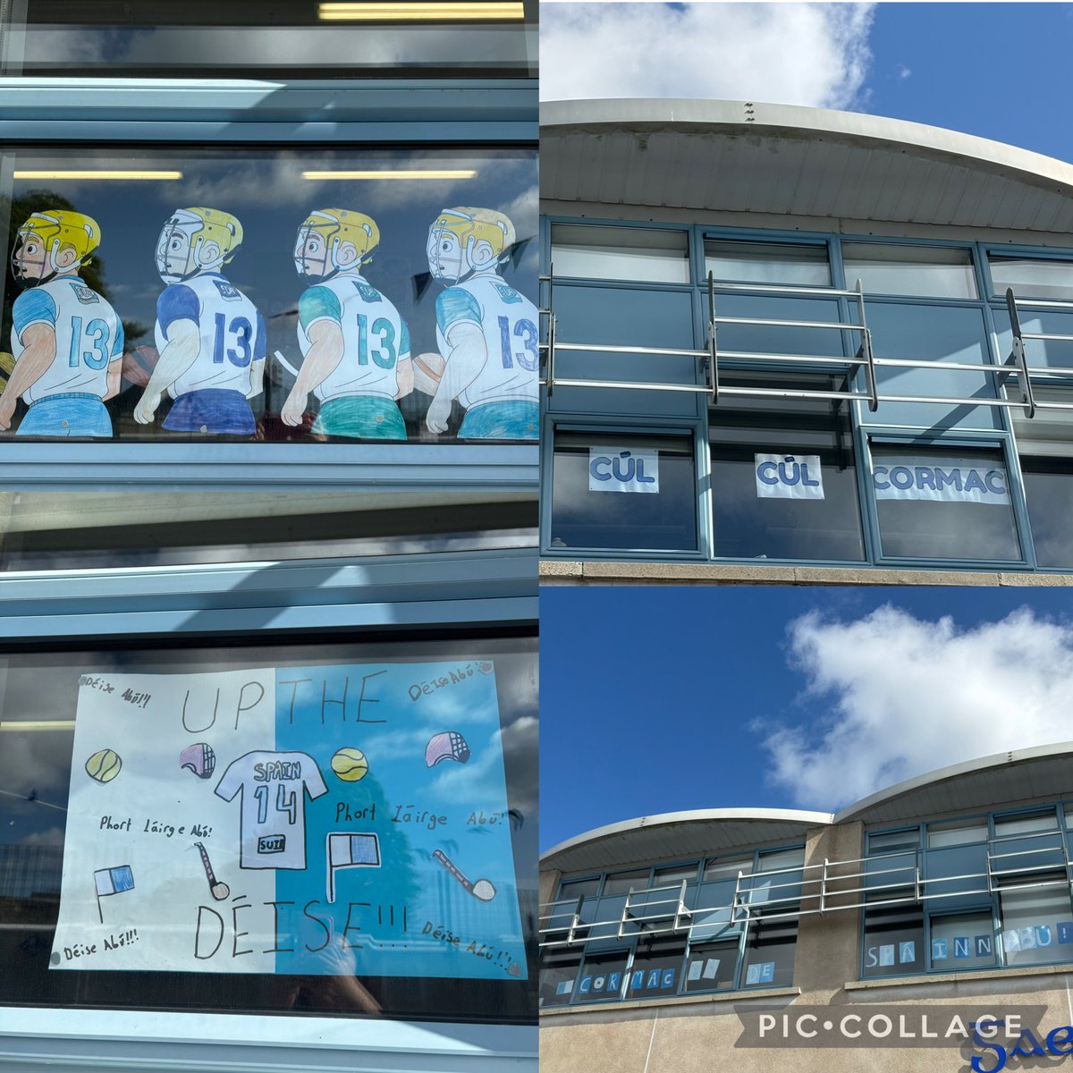 Guímid gach rath ar <a href="/WaterfordGAA/">Waterford GAA</a> agus go háirithe Cormac de Spáinn i gCraobh na hÉireann ar an Sathairn! Táimid comhbhródúil agus ag tnúth go mór leis🤞🏼⚪️🔵