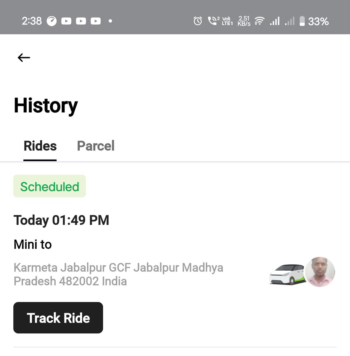 itsrupesh89's tweet photo. @ola_supports 
I booked a ride at 1:49 PM, and even after 50 min, d driver still hasn't arrived for pickup. The driver called me to ask about d destination and then said he would charge ₹400, even though d Ola fare was only ₹200. He neither cancelled d ride nor came for pickup. https://t.co/p5mRO4uZMu