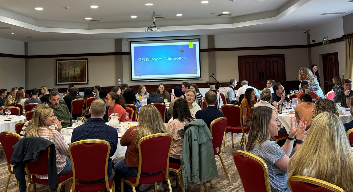 _NIMDTA's tweet image. A fabulous turn out for @_NIMDTAβs GP ST3 Celebration Day at Corrβs Corner Hotel π
Proceedings commencing with an 'Opening Addressβ by Dr Louise Sands π¬
#NorthernIreland - your π‘πΌ.π choice for General Practice Training