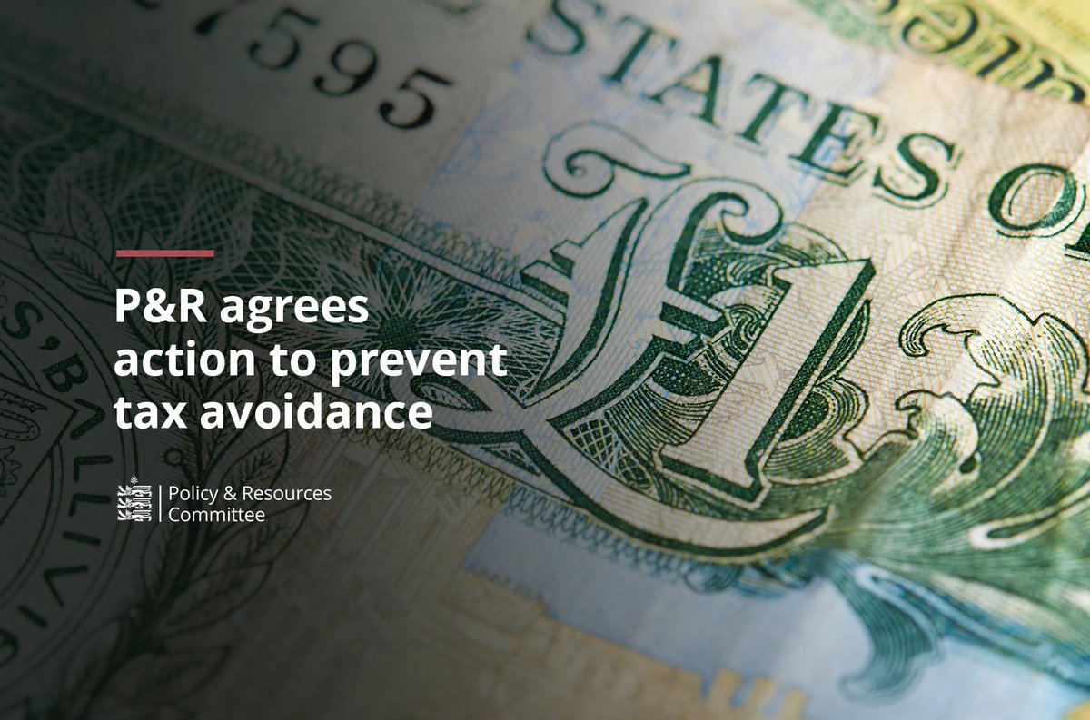 This week, the Policy &amp; Resources Committee has agreed action to prevent an avenue of tax avoidance to ensure that everyone pays their fair share.

Read more at gov.gg/Policy-and-Res…