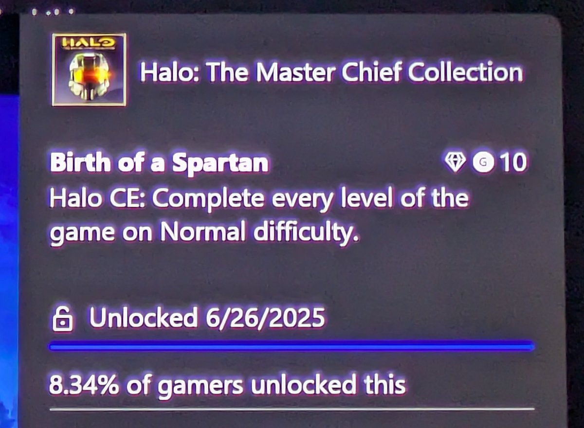 Completed Halo: Master Chief Collection: Halo: CE (XB1)