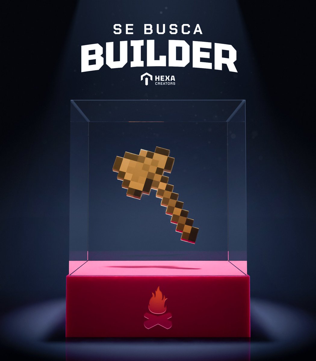 ¡Trabaja con nosotros! 🪓 
Estamos en búsqueda de ampliar nuestro personal de building y tomar nuevos builders de Minecraft. 🔍

¡Forma parte de la creación de los eventos de @hexacreators! ✨ 

📩 Postúlate aquí forms.gle/28PMsmxQu3Y6v9…