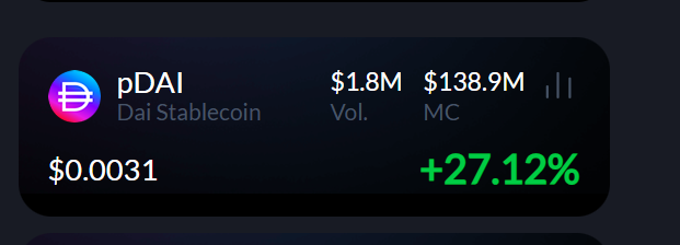 ❤️💛💚💙

Does anyone have a plan for what to do if they see pDAI inside the Richard Heart marketing material postcards?

🔴 I have no clue or idea if it will be there, or what the marketing promotional material is.

I'm just wondering what the Fair Value of pDAI should be, if