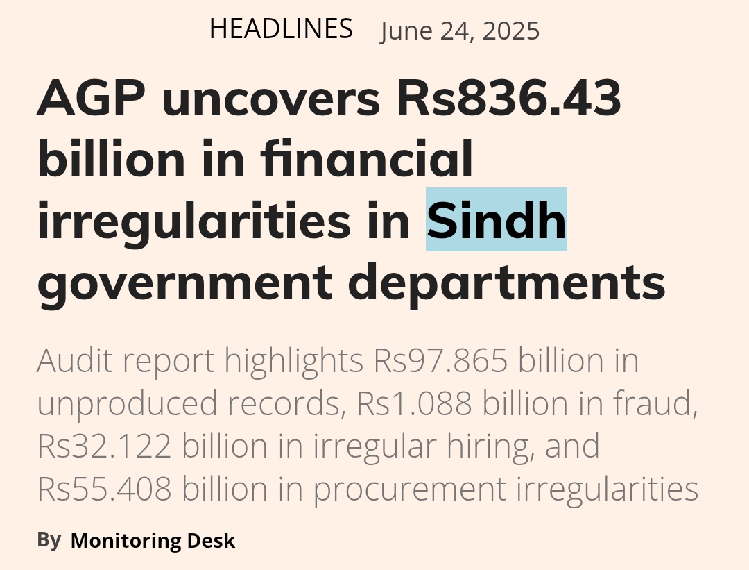 #سندھ میں 97 بلین کی کرپشن  
#پنجاب میں 1 ٹریلین کی کرپشن 

ہائبرڈ ماڈل کے کرتوت
