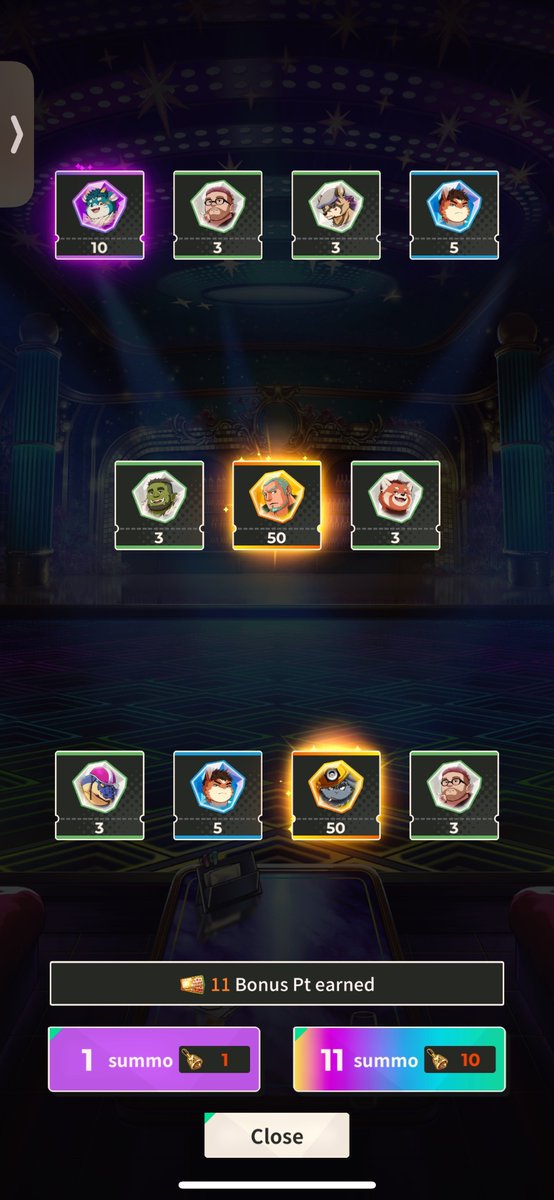 My gacha game luck does not give up ;)//