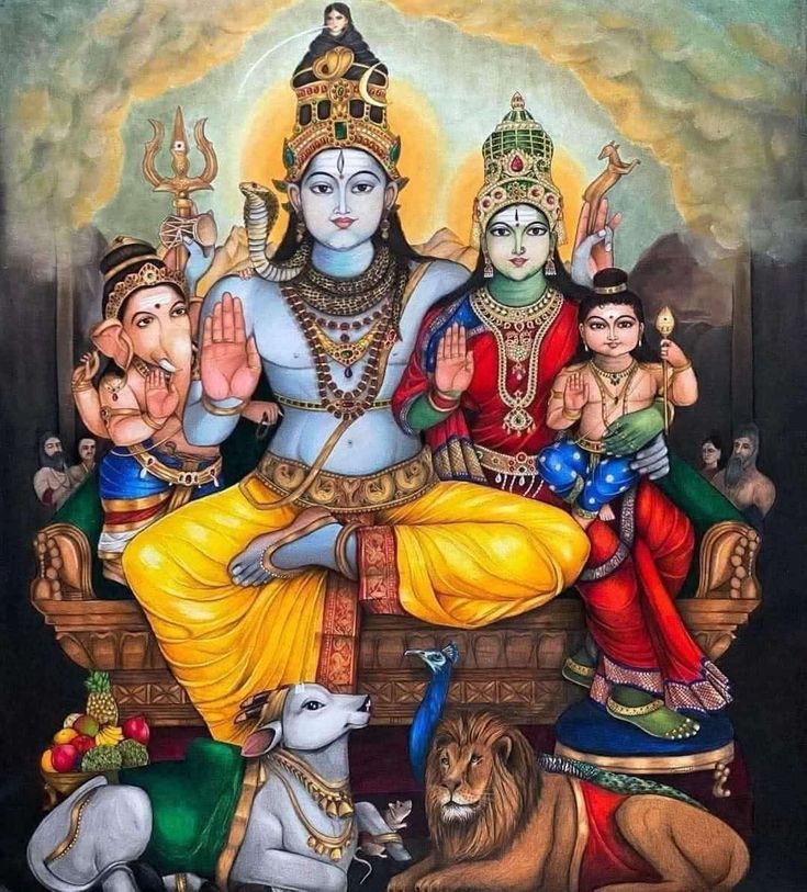 महादेव परिवार के श्री चरणों में हाजिरी लगाइए 🚩