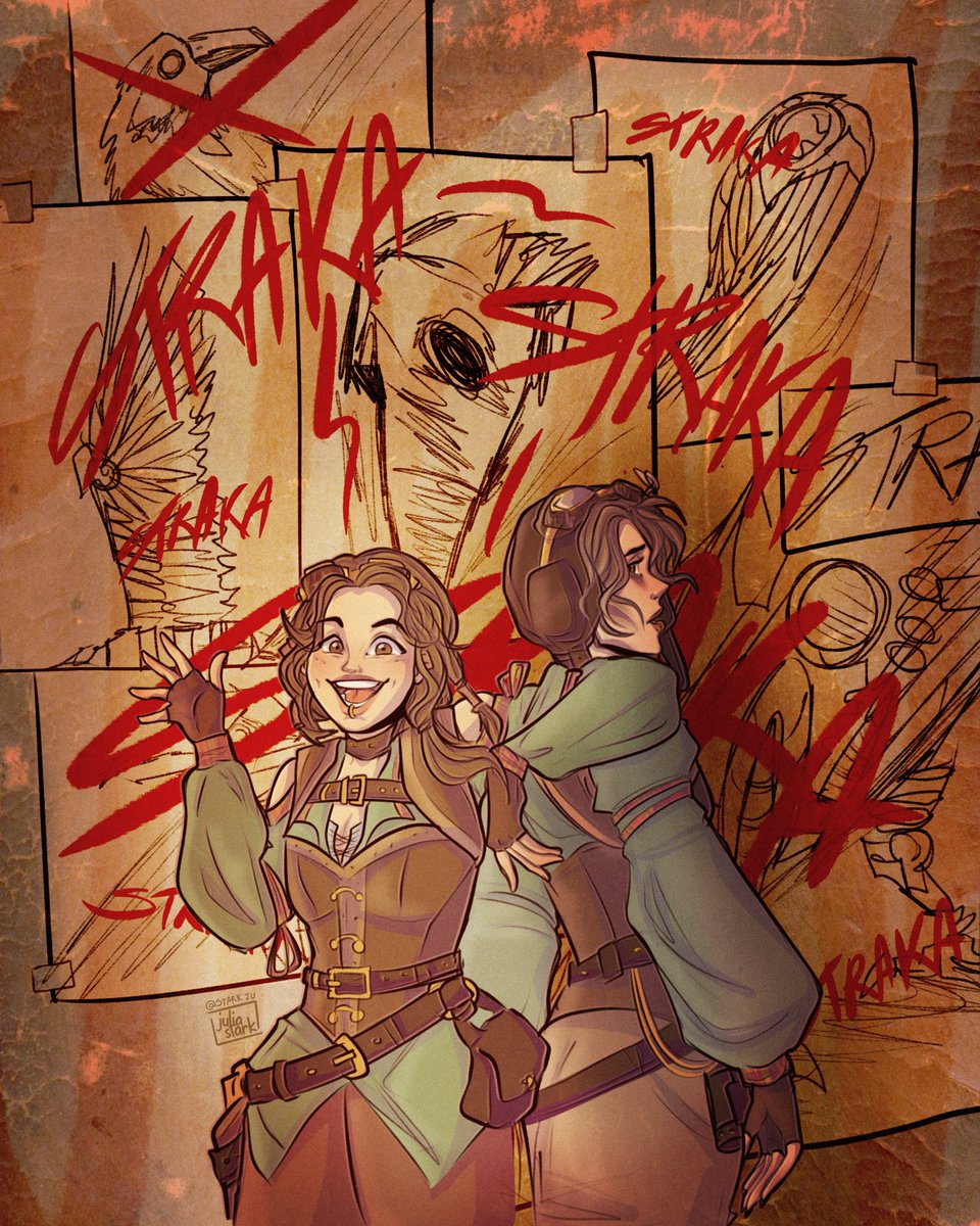starkju0's tweet image. Marya Junková ❌🐦‍⬛ #dimension20 #cloudwardho