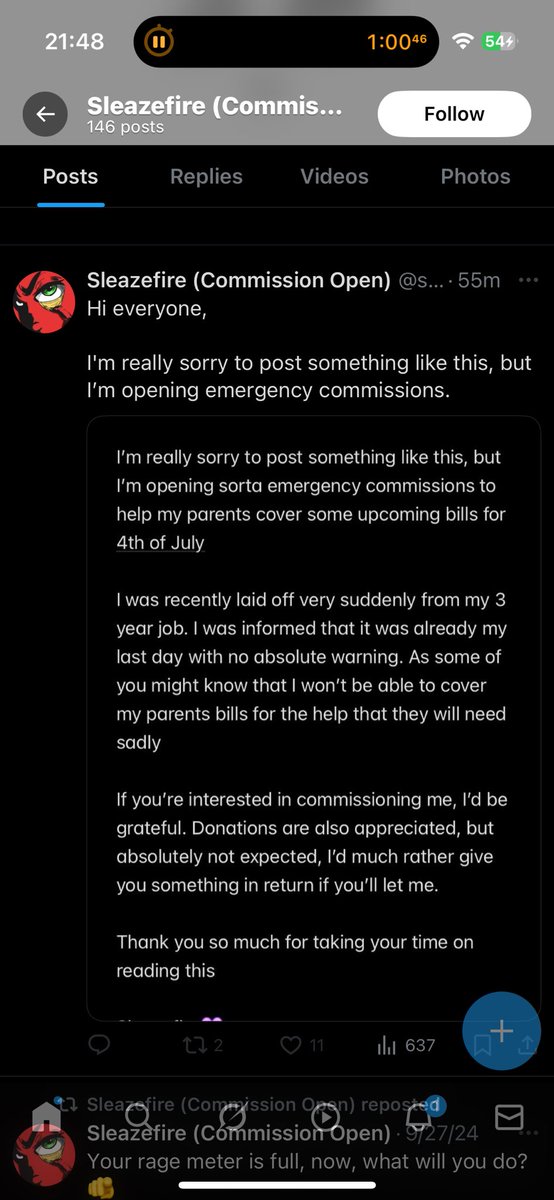 Do not commission <a href="/sleazefire/">Sleazefire (Commission Open)</a> they are using art that isn’t theirs as a way of scamming people out of their money. The real artist is <a href="/booruguru/">BooruGuru</a>