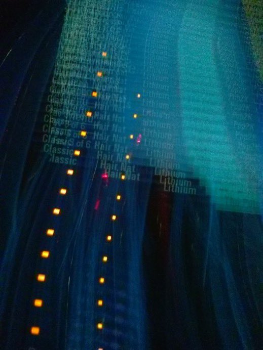 Distorted infotainment dashboard