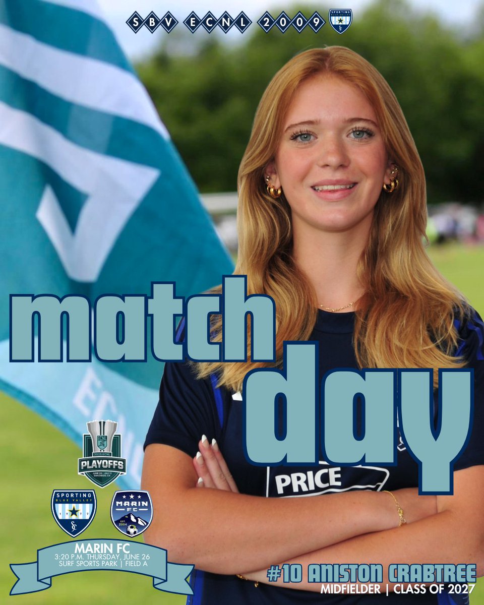 Aniston Crabtree (@anistoncrabtree) on Twitter photo It's all been leading up to this moment.
All right now, right here.
<a href="/SBV09_ECNL/">Sporting BV 09 ECNL</a> <a href="/SPORTINGBV/">SPORTING Blue Valley</a> <a href="/ImCollegeSoccer/">College Soccer Truth ™</a> <a href="/ImYouthSoccer/">ECNL/GA/Recruiting/College Soccer</a> <a href="/PrepSoccer/">Prep Soccer ⚽️</a> <a href="/TopDrawerSoccer/">TopDrawerSoccer</a> <a href="/TheSoccerWire/">SoccerWire</a> #ECNLPlayoffs #ECNL #BV It's all been leading up to this moment.
All right now, right here.
<a href="/SBV09_ECNL/">Sporting BV 09 ECNL</a> <a href="/SPORTINGBV/">SPORTING Blue Valley</a> <a href="/ImCollegeSoccer/">College Soccer Truth ™</a> <a href="/ImYouthSoccer/">ECNL/GA/Recruiting/College Soccer</a> <a href="/PrepSoccer/">Prep Soccer ⚽️</a> <a href="/TopDrawerSoccer/">TopDrawerSoccer</a> <a href="/TheSoccerWire/">SoccerWire</a> #ECNLPlayoffs #ECNL #BV