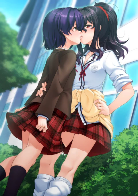 女装学園(孕)より若かりし頃のさっちゃんと創作センパイの健全キッスシーンです。 リクエストありがとうございました! 高解像度版は支援サイトにて↓ FANBOX↓ Fantia↓