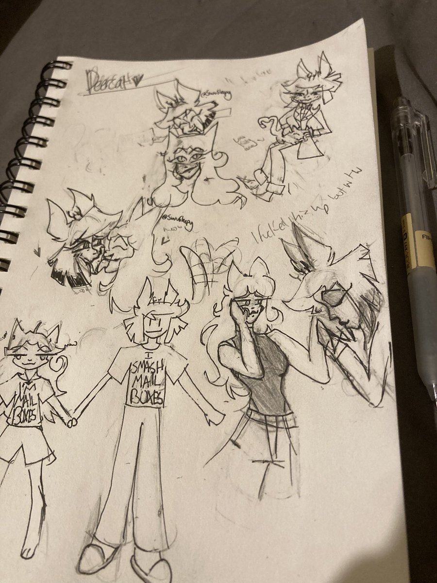 StatuSleepy's tweet photo. I made a thingy for oomf @Lavorexia_ their yumesona and Alastor #Deercat https://t.co/WCNO4TOj6w