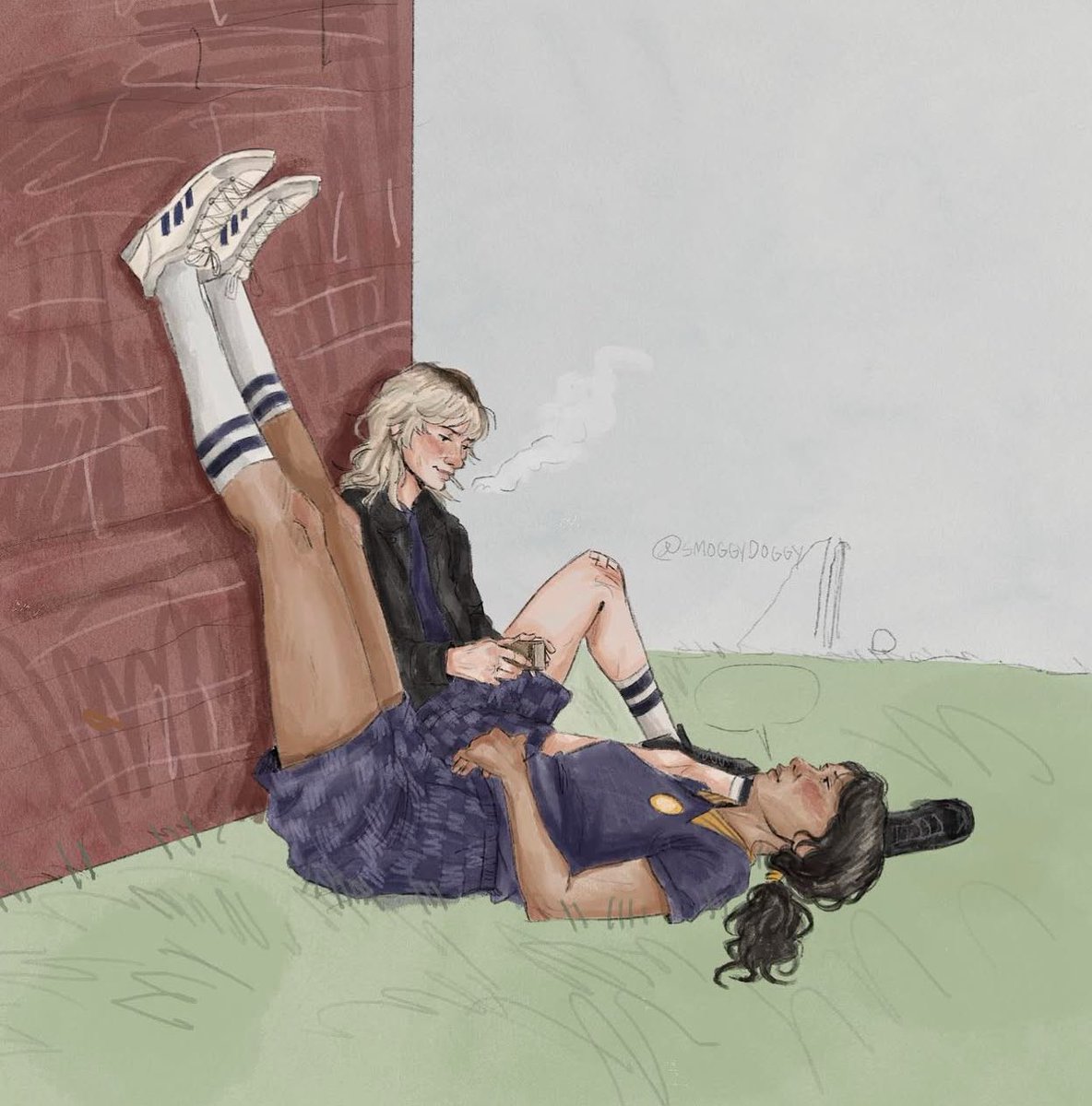 smoggyydoggy's tweet image. posting lottienat art that i’ve already posted on insta :P hi guys