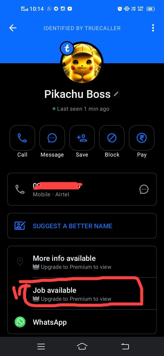 PikaDetects's tweet image. Job Available means REFERENCES 

This trick is from whom ?
#SAPConsulting #TrueCaller