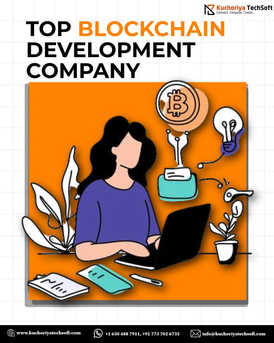 KuchoriyaSoft's tweet image. Top Blockchain Development Company
Build smarter with @KuchoriyaSoft — experts in blockchain, dApps & smart contracts.
🔗 kuchoriyatechsoft.com/blog/top-block…
📞 kuchoriyatechsoft.com/contactus
#TopBlockchainDevelopmentCompany #SmartContracts #HireBlockchainDevelopers #KuchoriyaTechSoft