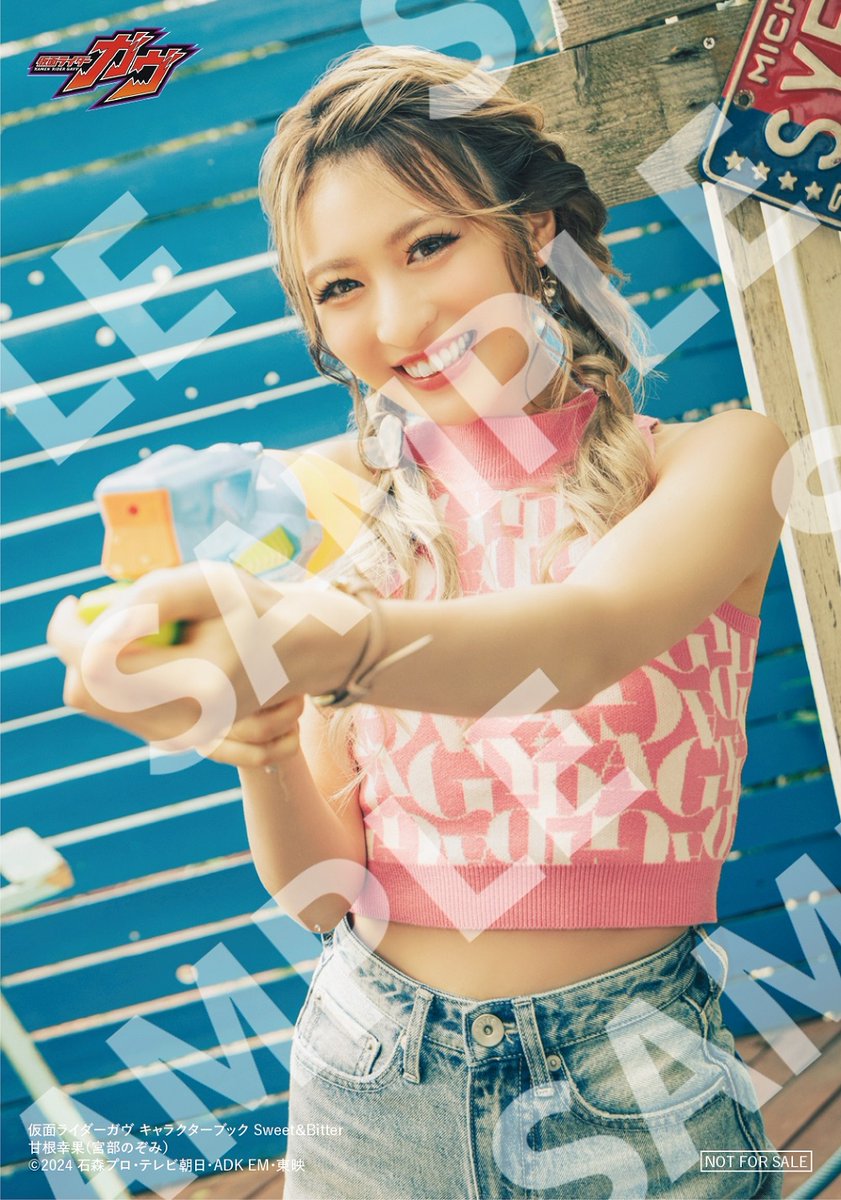 仮面ライダーガヴ キャラクターブック Sweet＆Bitter 予約開始